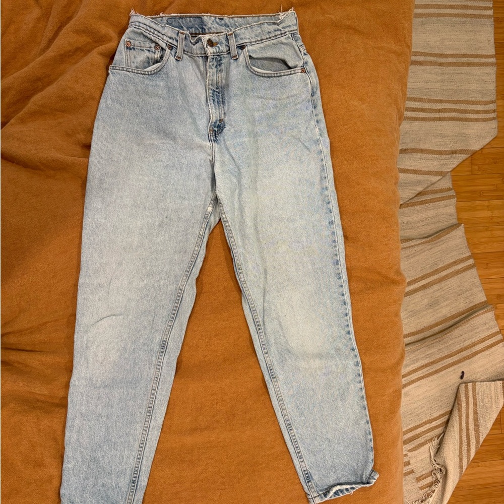 Stylish High Rise Light Blue Women's Jeans